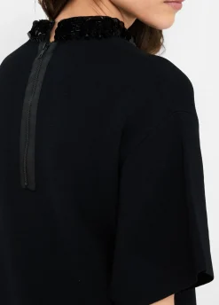 Liu Jo Robe avec paillettes|Femme Mailles|Robes