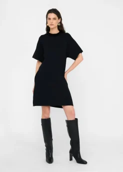 Liu Jo Robe avec paillettes|Femme Mailles|Robes