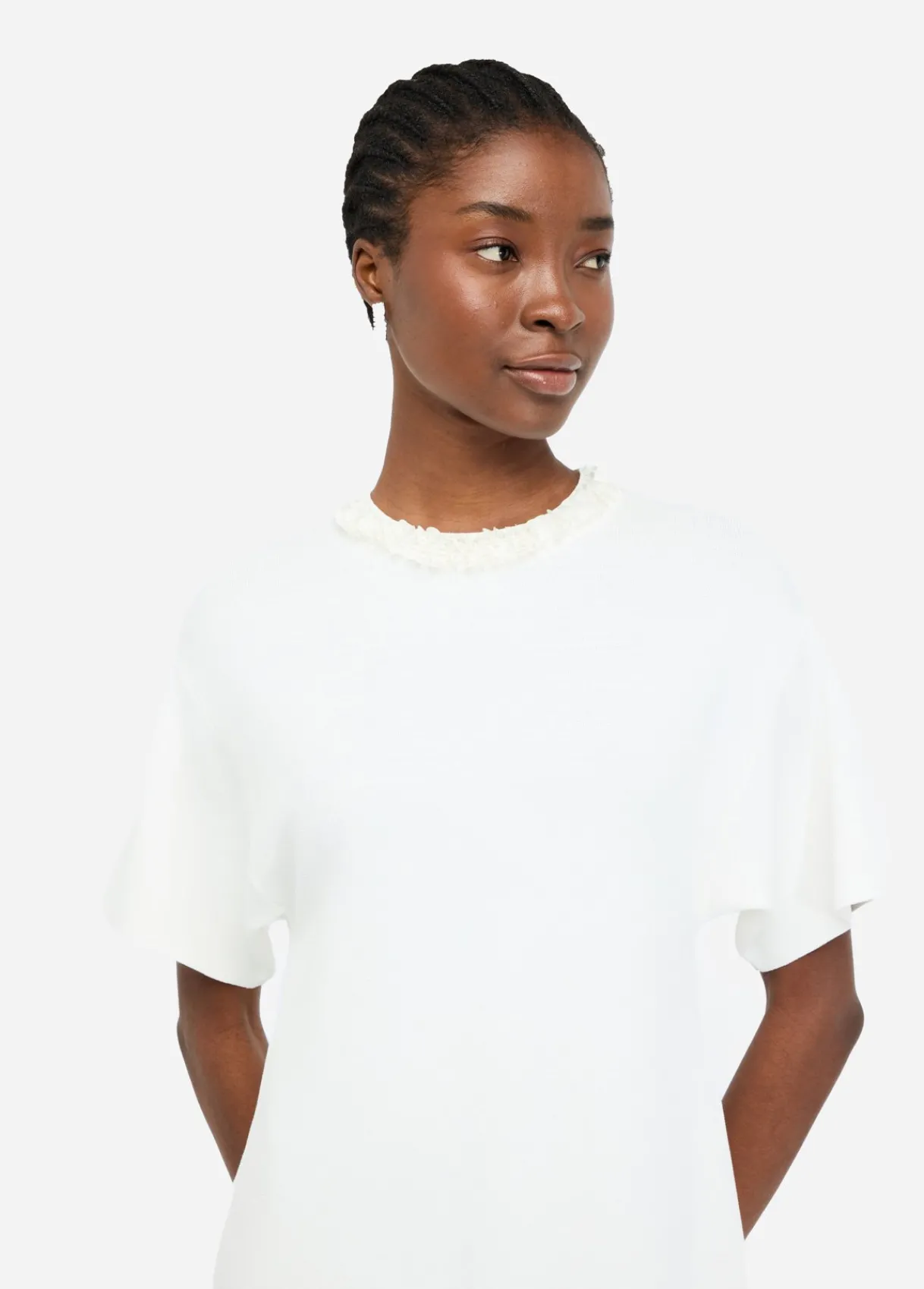 Liu Jo Robe avec paillettes|Femme Mailles|Robes