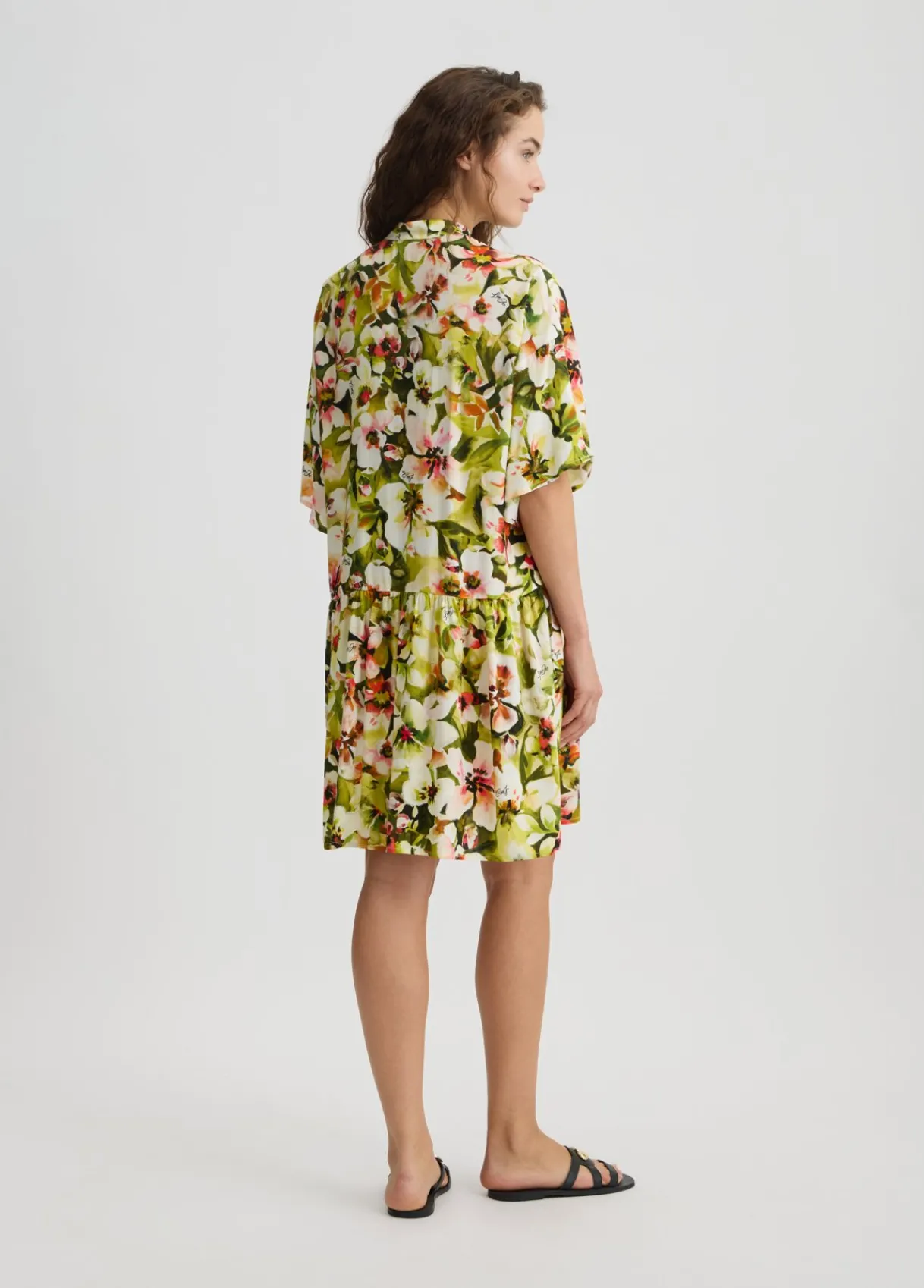Liu Jo Robe chemisier avec imprimé|Femme Mode Plage|Robes