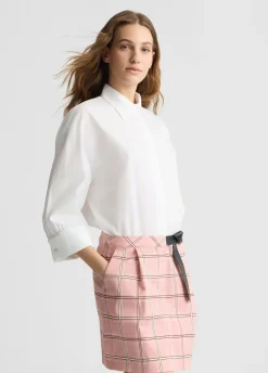 Liu Jo Robe chemisier avec jupe à carreaux|Femme Robes