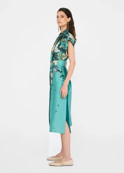 Liu Jo Robe chemisier en sergé imprimé|Femme Robes
