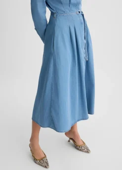 Liu Jo Robe chemisier en toile denim|Femme Robes