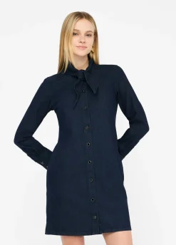 Liu Jo Robe chemisier en toile denim|Femme Robes