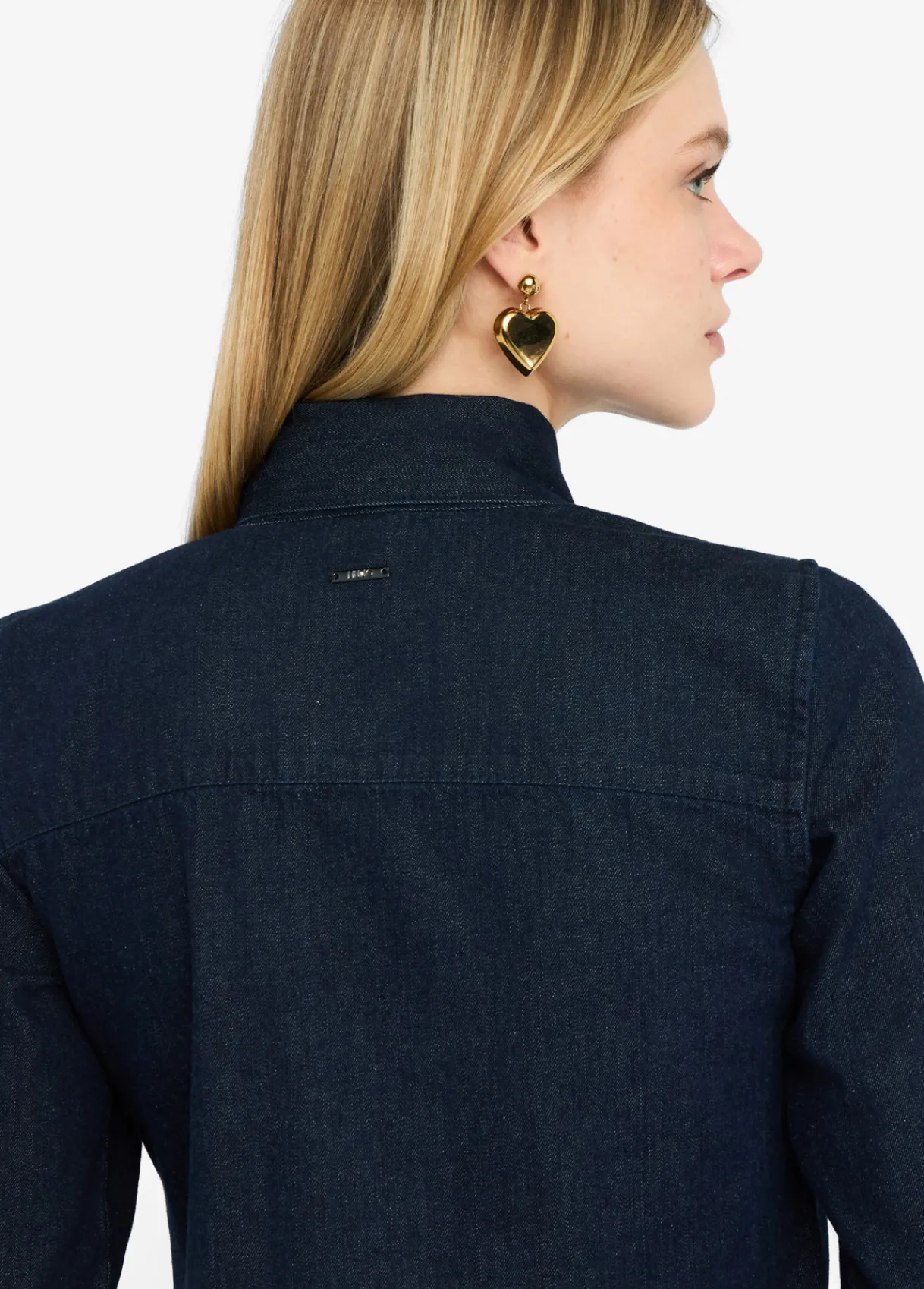 Liu Jo Robe chemisier en toile denim|Femme Robes
