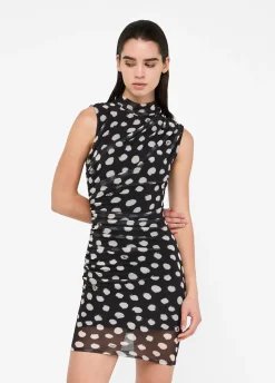 Liu Jo Robe courte à pois|Femme Robes
