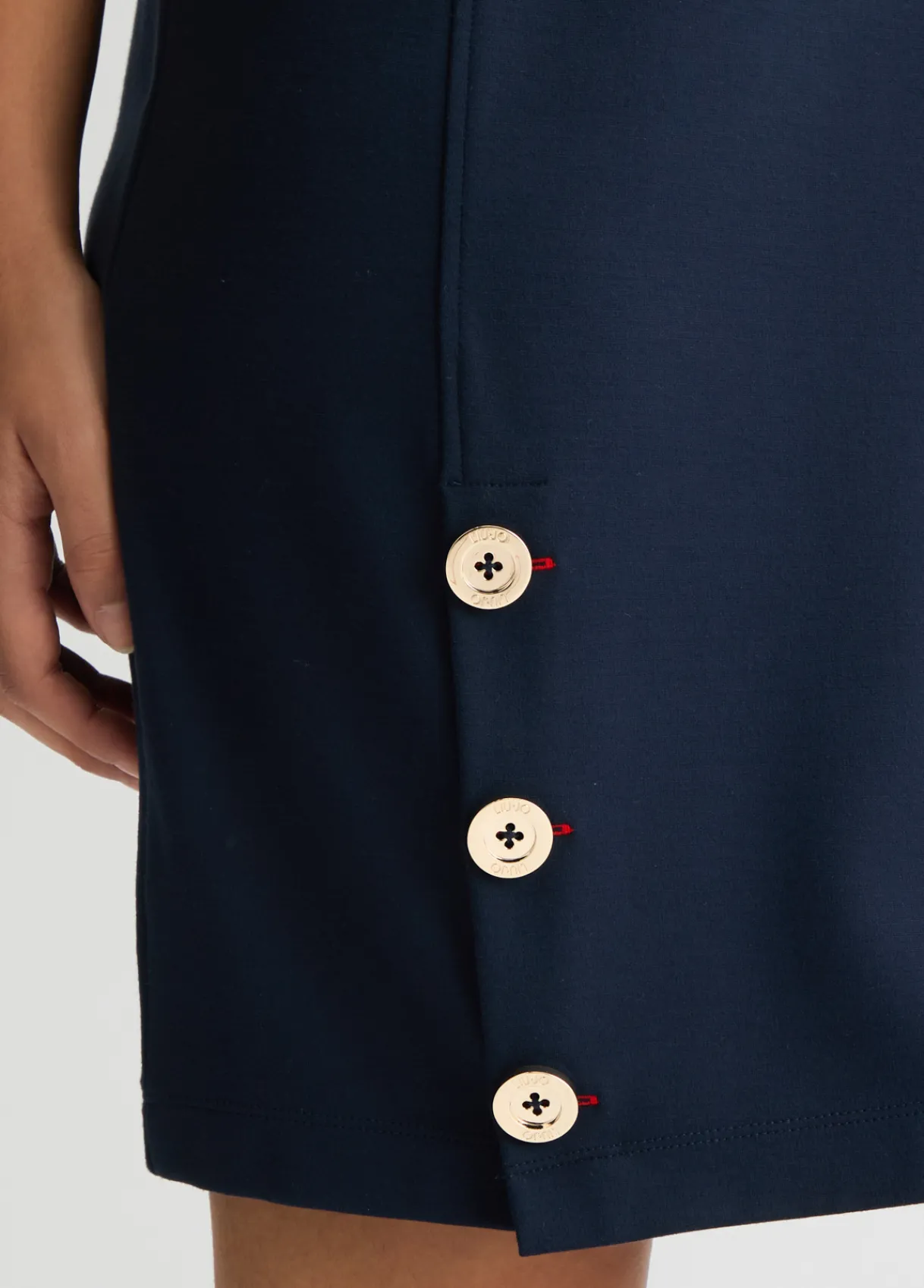 Liu Jo Robe courte avec boutons|Femme Vêtements De Sport|Robes