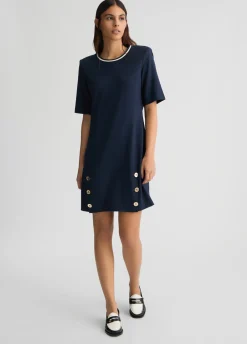 Liu Jo Robe courte avec boutons|Femme Vêtements De Sport|Robes
