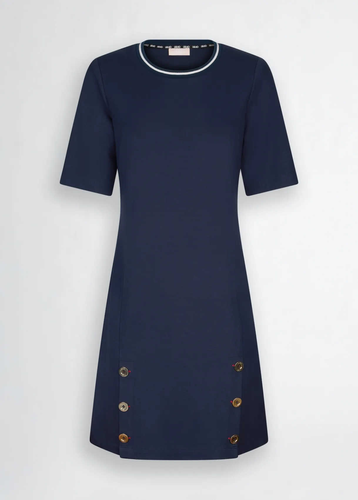Liu Jo Robe courte avec boutons|Femme Vêtements De Sport|Robes