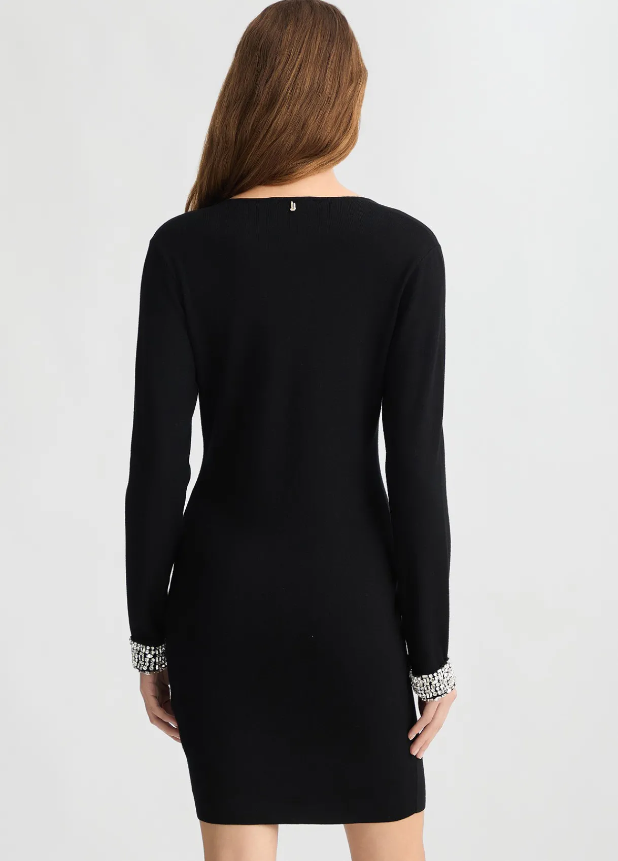 Liu Jo Robe courte avec broderies bijoux|Femme Mailles|Robes