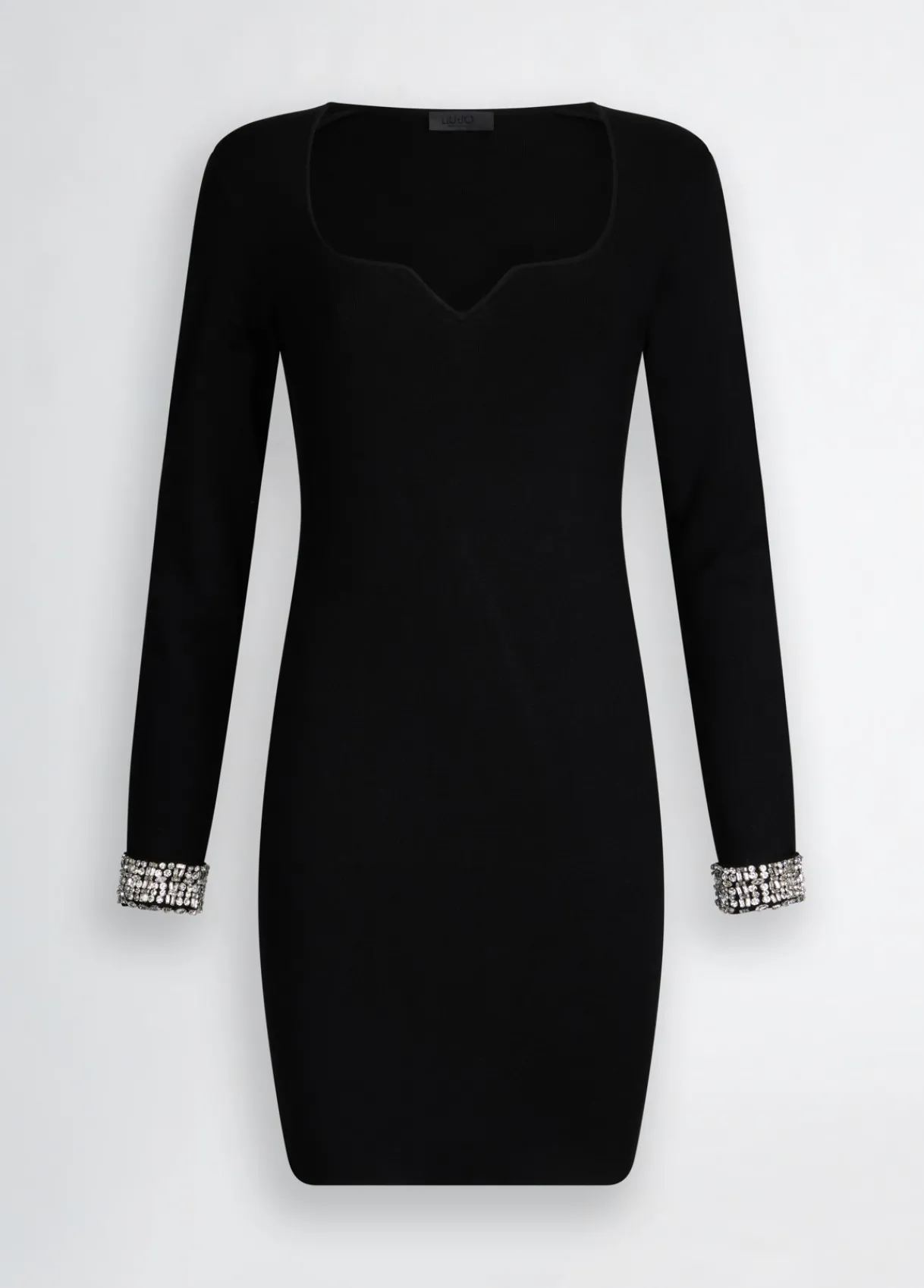 Liu Jo Robe courte avec broderies bijoux|Femme Mailles|Robes