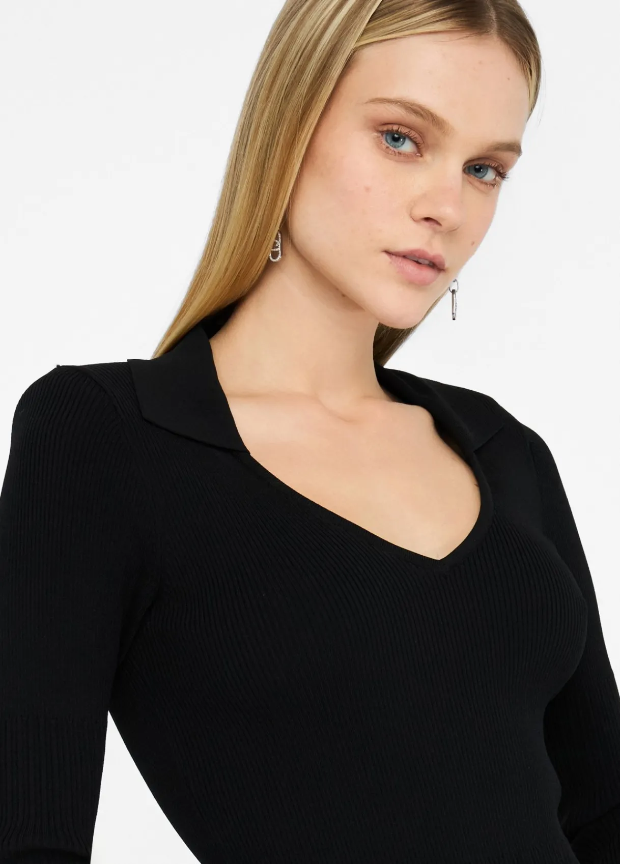 Liu Jo Robe courte en maille|Femme Mailles|Robes