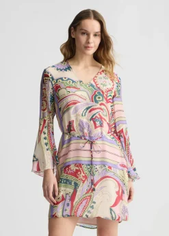 Liu Jo Robe courte en soie|Femme Robes
