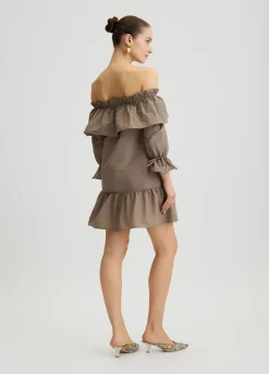 Liu Jo Robe courte en taffetas|Femme Robes