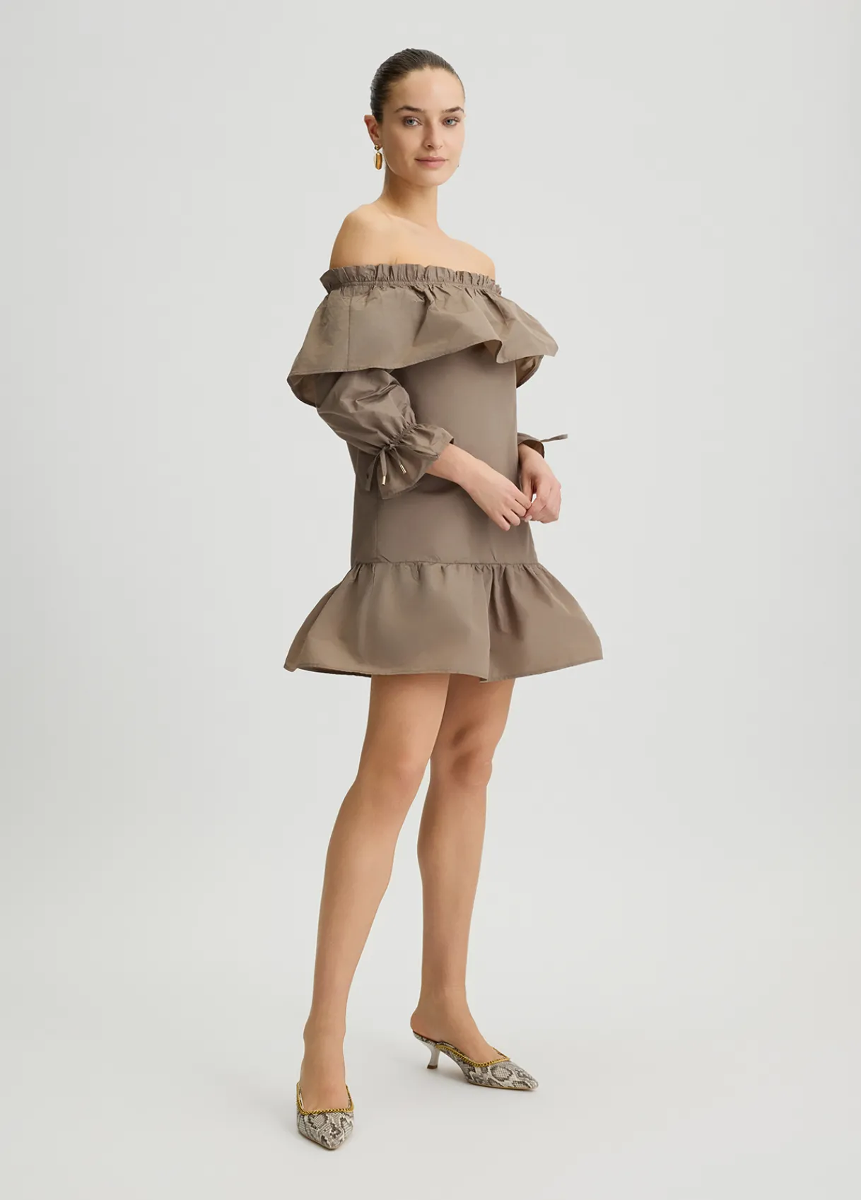 Liu Jo Robe courte en taffetas|Femme Robes