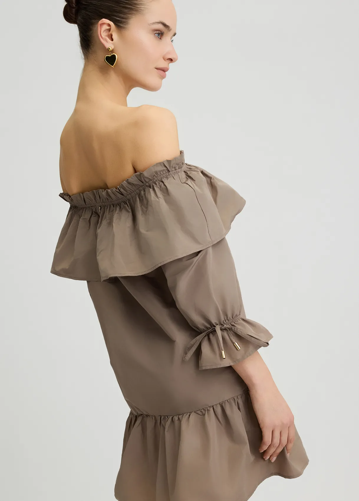 Liu Jo Robe courte en taffetas|Femme Robes