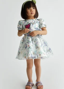 Liu Jo Robe de cérémonie en organza imprimé|Enfant Robes & Combinaisons