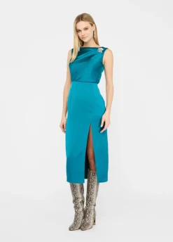 Liu Jo Robe de cérémonie en satin|Femme Cérémonie|Robes