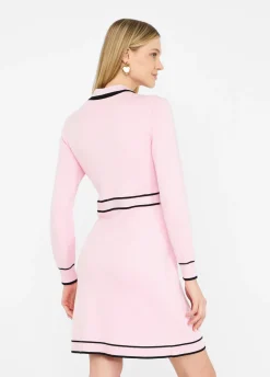 Liu Jo Robe en aille de soie mélangée|Femme Vêtements De Sport|Robes