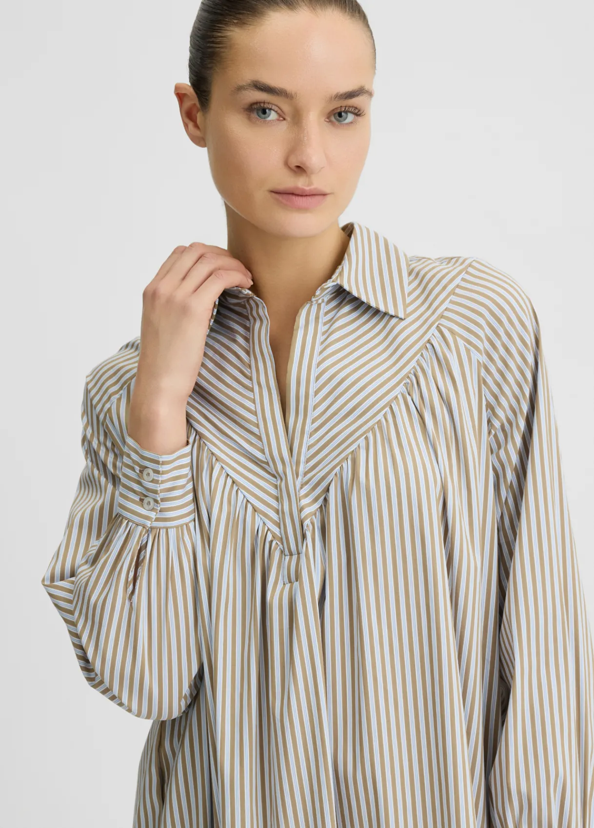 Liu Jo Robe en coton à rayures|Femme Robes