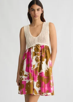 Liu Jo Robe en coton avec imprimé|Femme Robes
