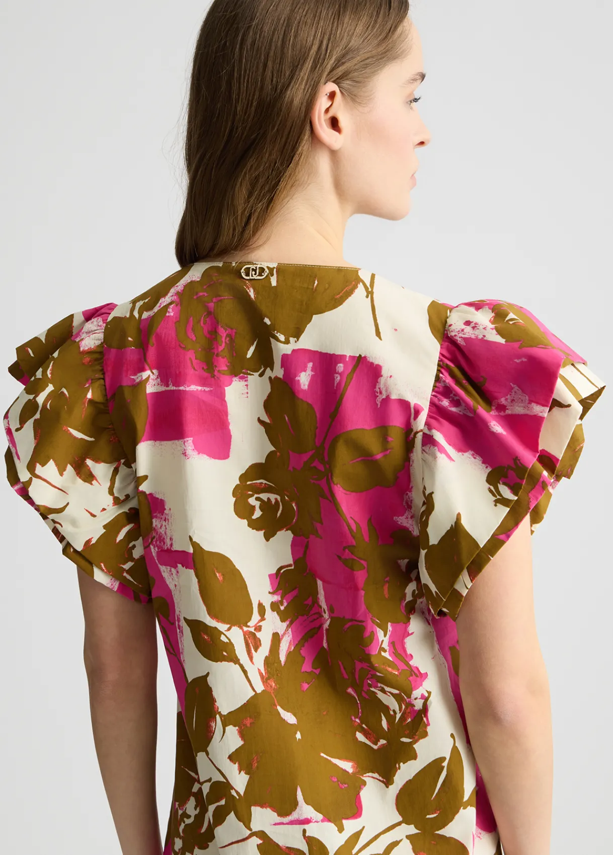 Liu Jo Robe en coton imprimé|Femme Robes