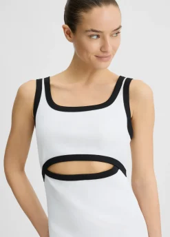Liu Jo Robe en jersey de coton|Femme Mode Plage|Robes