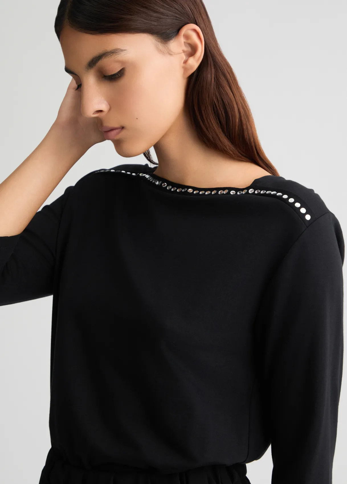 Liu Jo Robe en jersey et georgette|Femme Robes