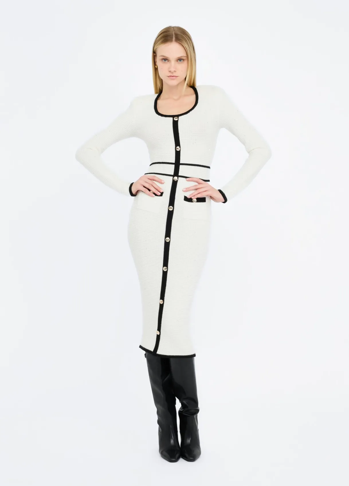 Liu Jo Robe en lurex®|Femme Mailles|Robes