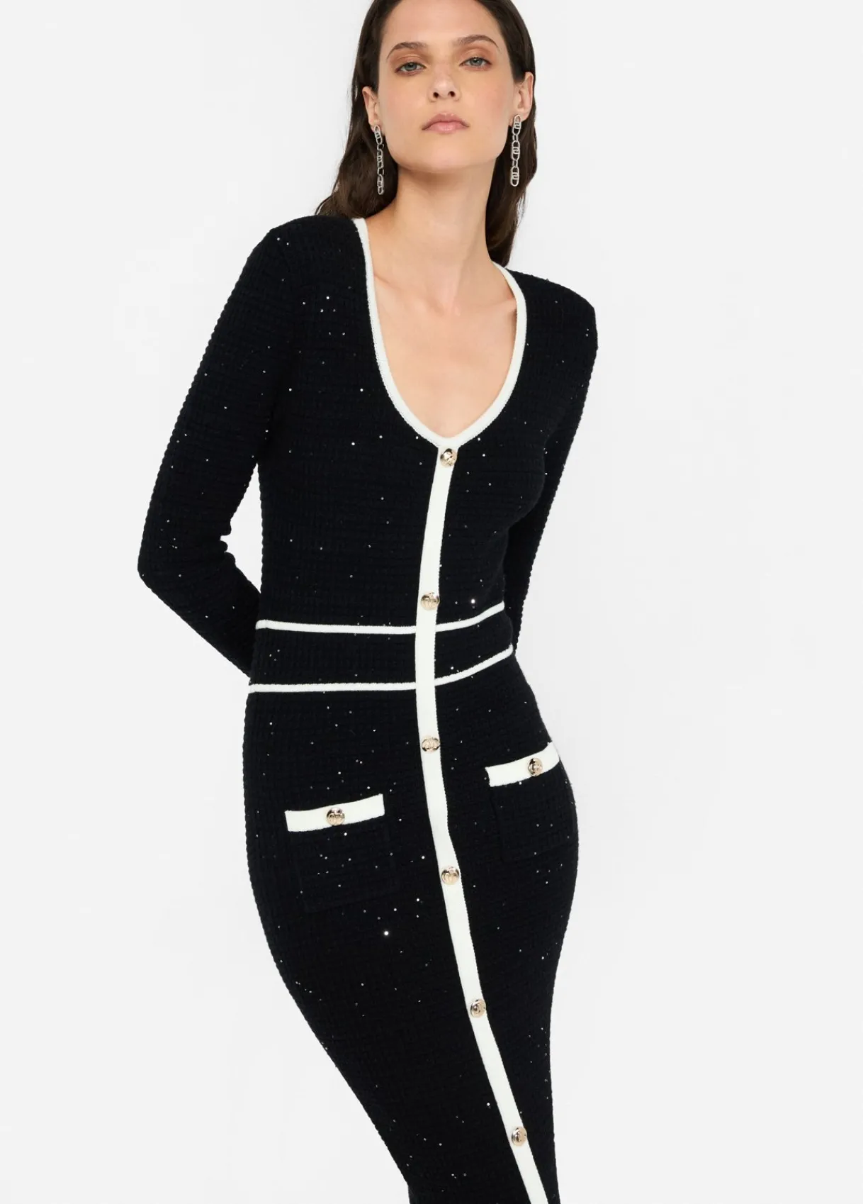 Liu Jo Robe en lurex®|Femme Mailles|Robes