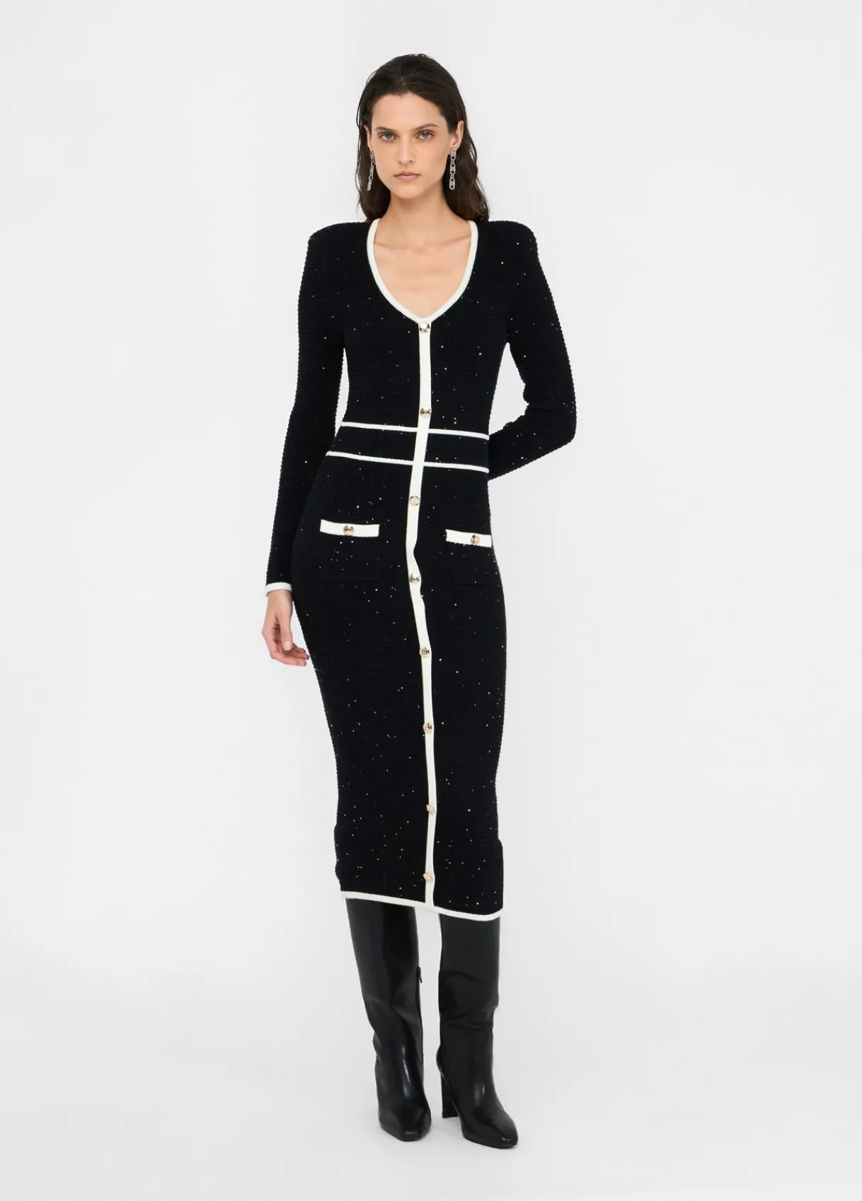 Liu Jo Robe en lurex®|Femme Mailles|Robes
