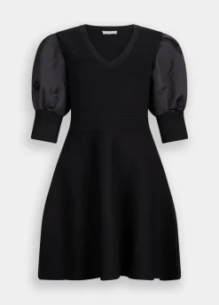 Liu Jo Robe en maille avec manches ballon|Femme Robes
