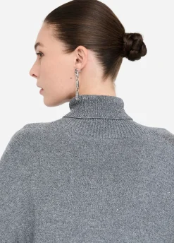 Liu Jo Robe en maille avec micro paillettes|Femme Robes