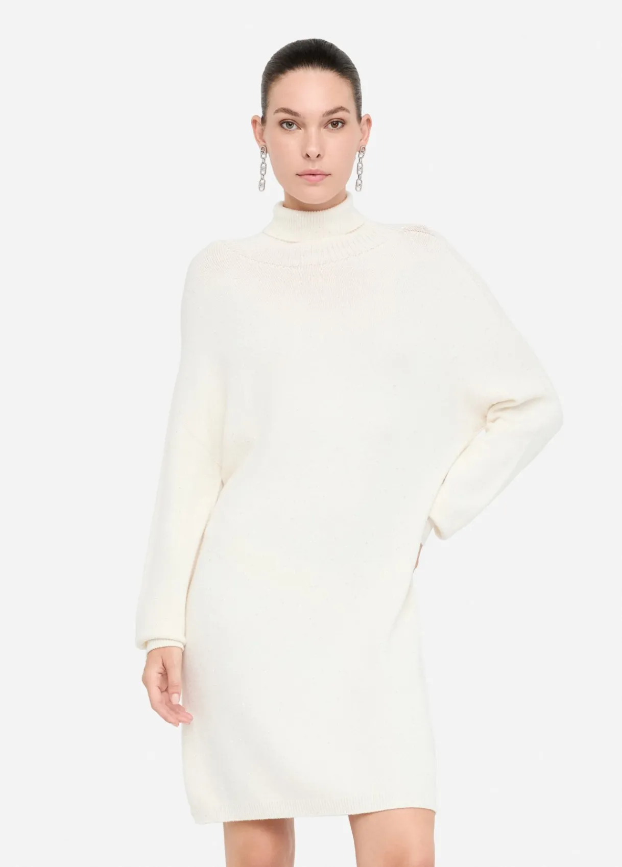 Liu Jo Robe en maille avec micro paillettes|Femme Robes