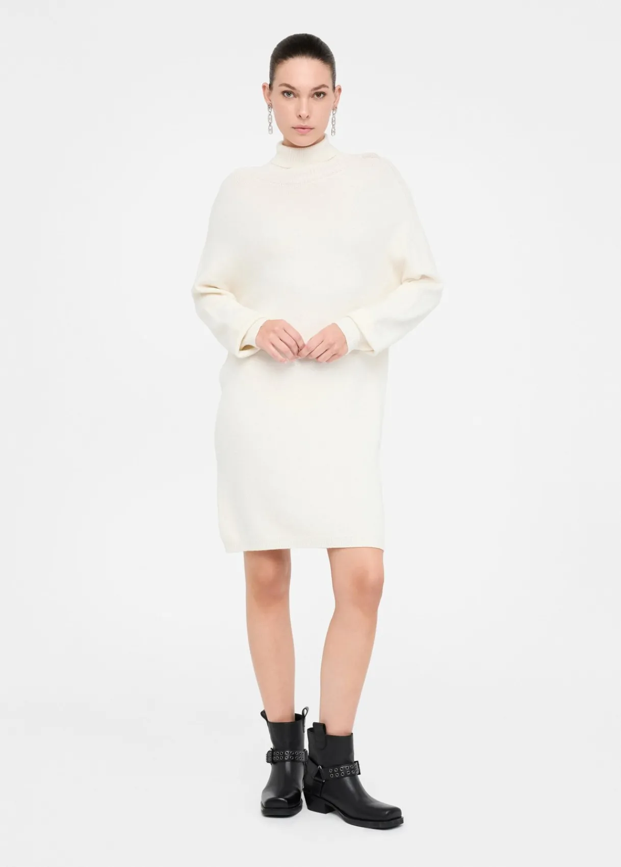 Liu Jo Robe en maille avec micro paillettes|Femme Robes
