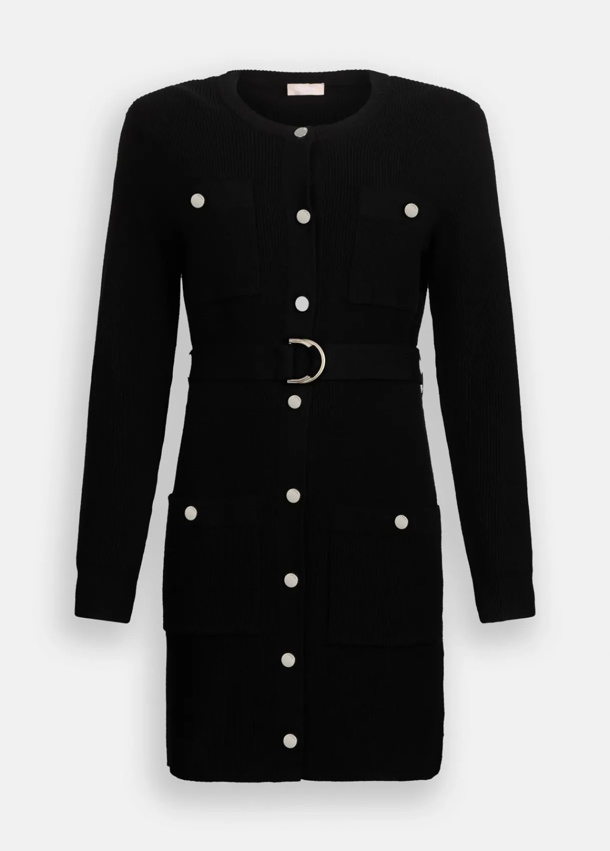 Liu Jo Robe en maille avec épaulettes|Femme Mailles|Robes