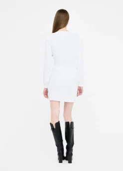 Liu Jo Robe en maille avec épaulettes|Femme Mailles|Robes