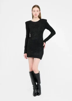 Liu Jo Robe en maille avec épaulettes|Femme Mailles|Robes