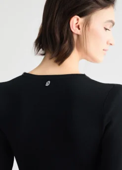 Liu Jo Robe en maille avec strass|Femme Robes