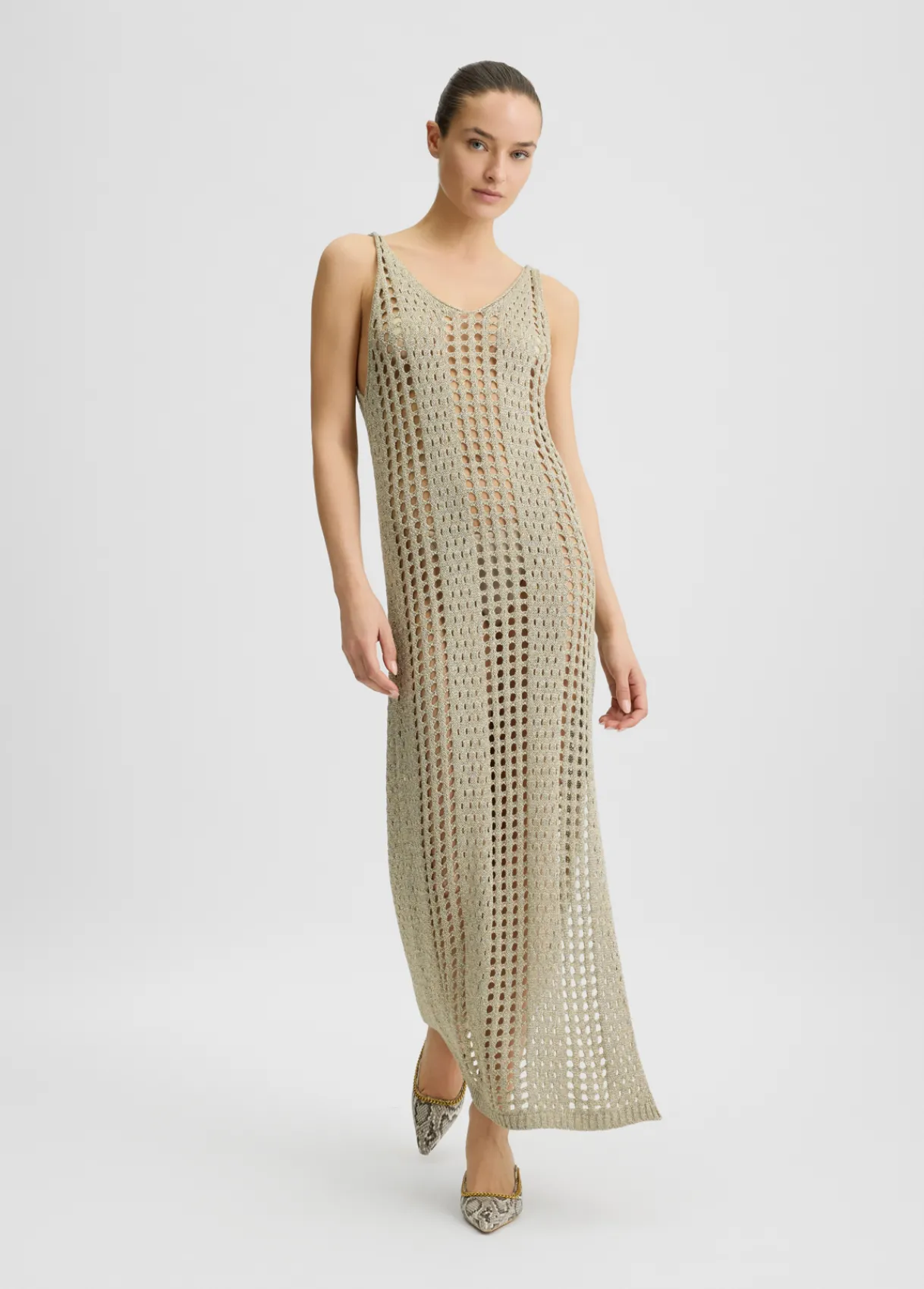 Liu Jo Robe en maille Lurex®|Femme Mode Plage|Robes