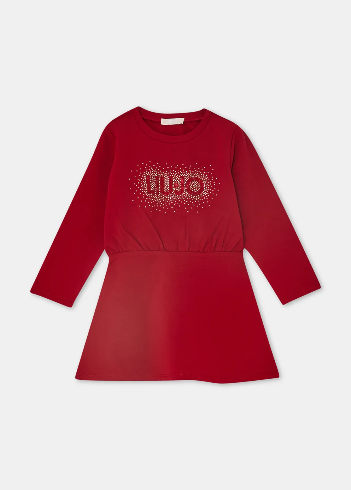 Liu Jo Robe en molleton avec logo et strass|Enfant Robes & Combinaisons