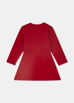 Liu Jo Robe en molleton avec logo et strass|Enfant Robes & Combinaisons