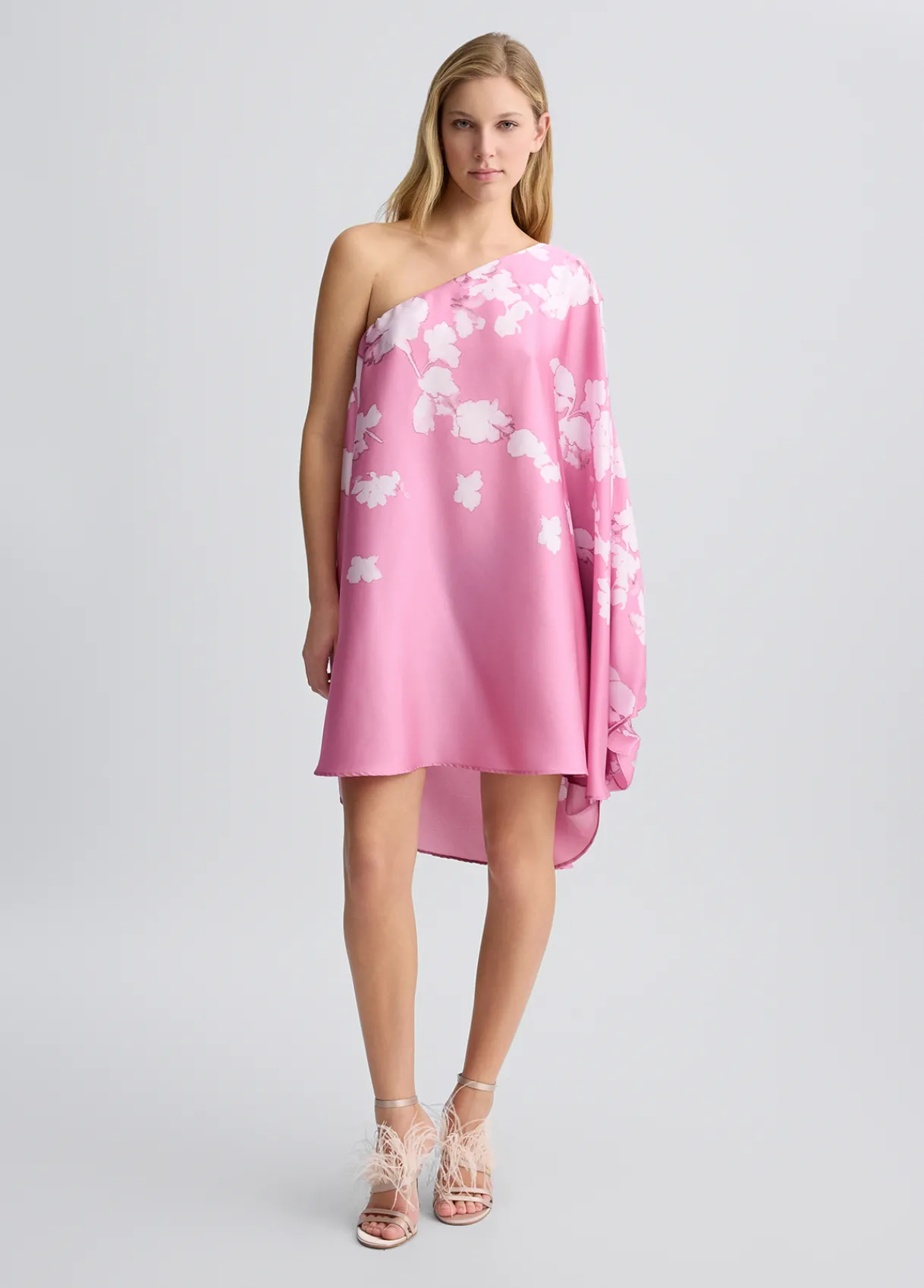 Liu Jo Robe en satin imprimé|Femme Cérémonie|Robes