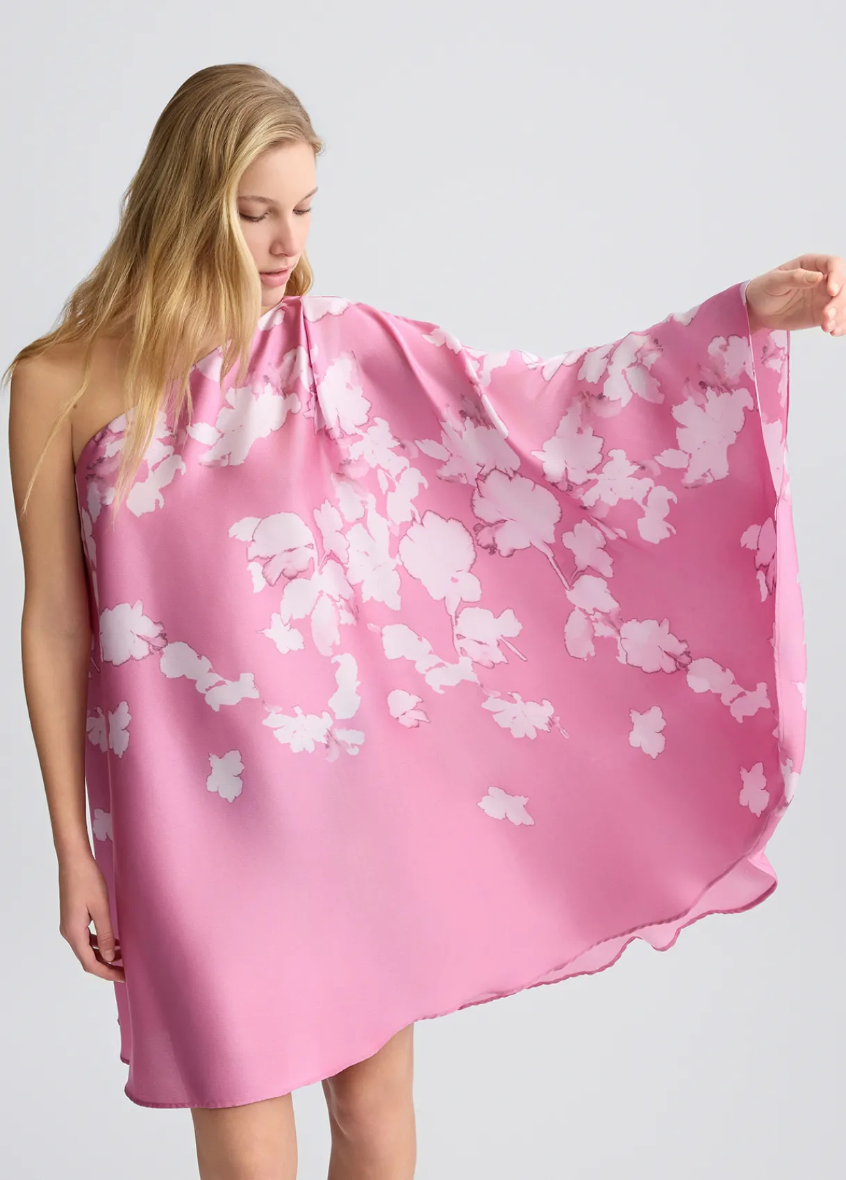 Liu Jo Robe en satin imprimé|Femme Cérémonie|Robes