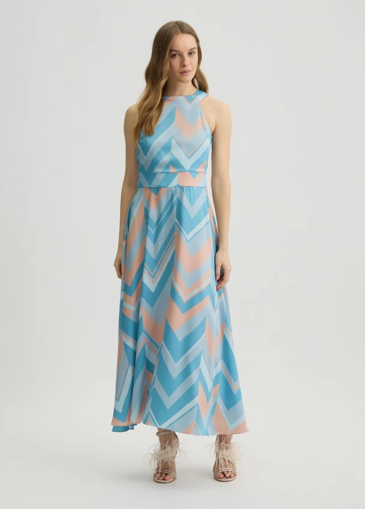 Liu Jo Robe en sergé imprimé|Femme Cérémonie|Robes