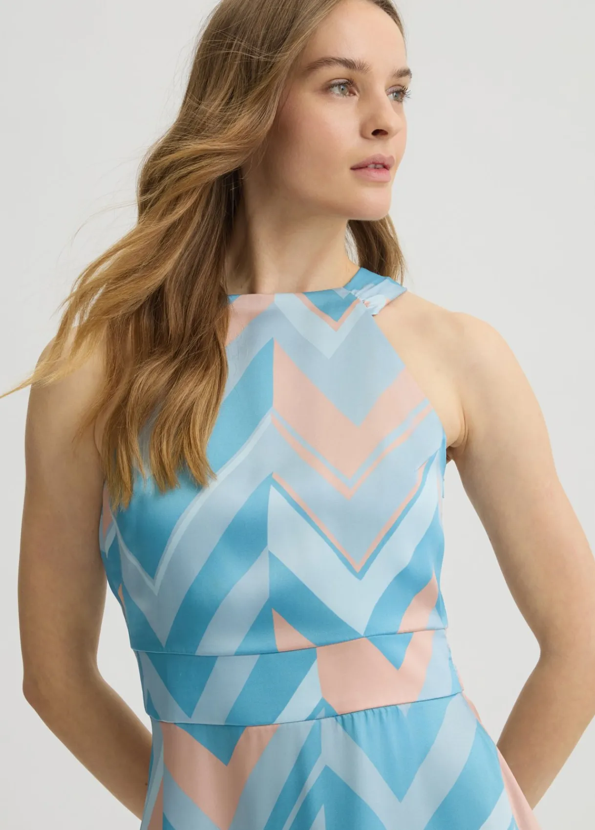 Liu Jo Robe en sergé imprimé|Femme Cérémonie|Robes