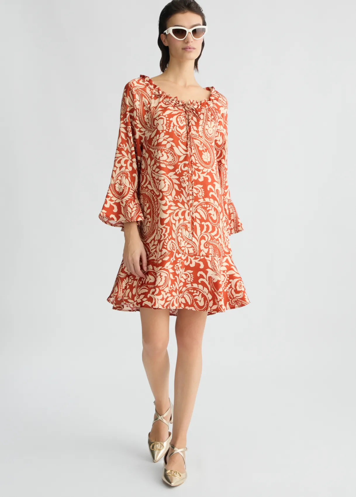 Liu Jo Robe en sergé imprimé|Femme Robes