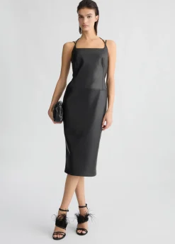 Liu Jo Robe en tissu enduit|Femme Robes
