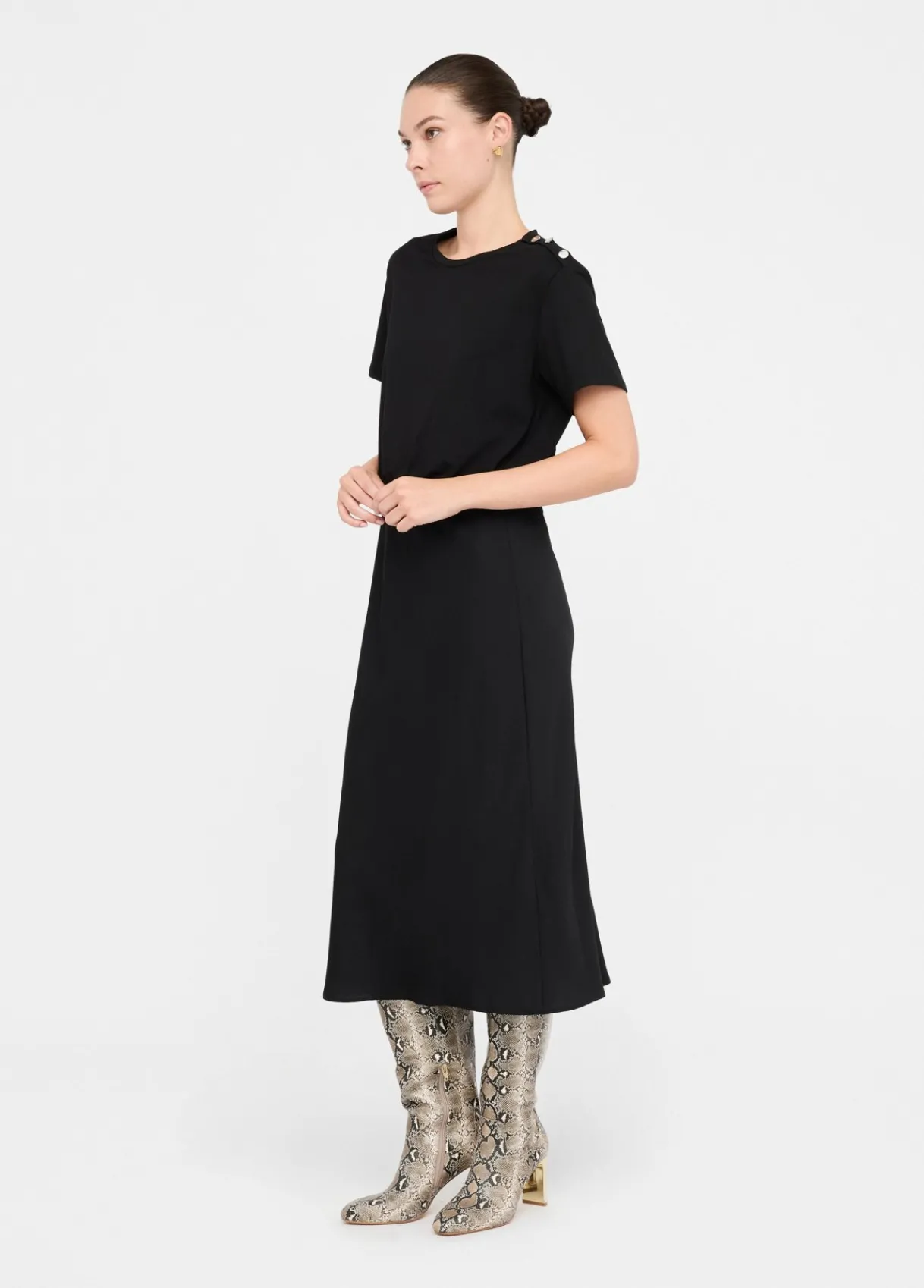 Liu Jo Robe longue avec boutons|Femme Robes