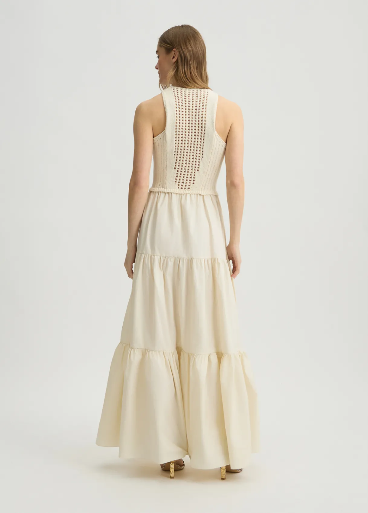 Liu Jo Robe longue en crochet|Femme Robes